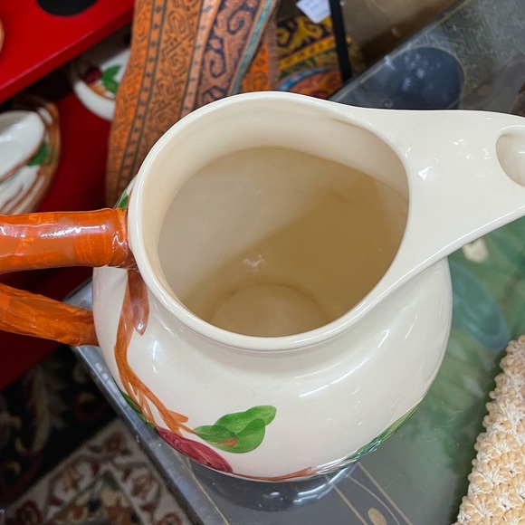 FRANSISCAN EARTHENWARE Apple Pitcher - Picture 2 of 4